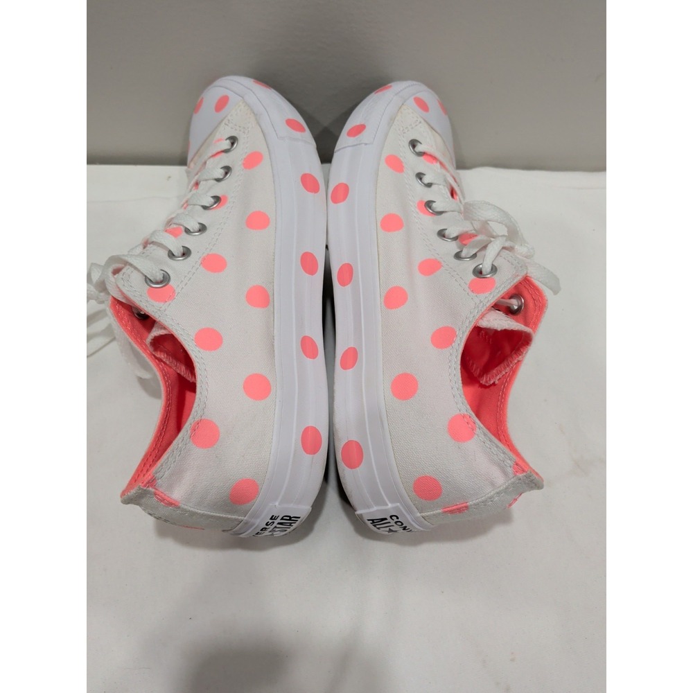 Converse Chuck Taylor All Star Low Polka Dot W Sz 10 - Picture 7 of 8